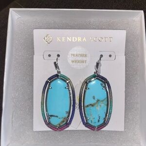 Kendra Scott Multicolor Turquoise Earrings